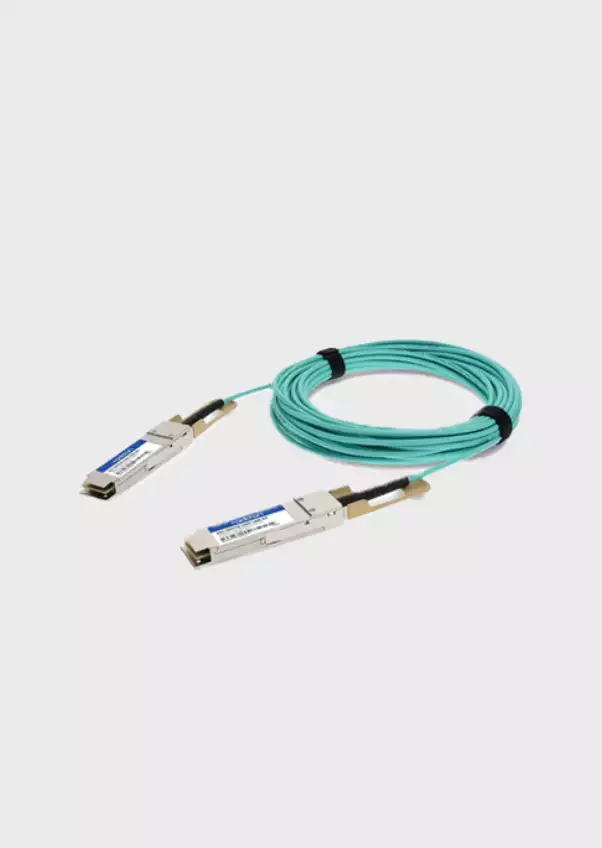 Изображение Кабель оптический QSFP28-100G-10M Optical Cable Parts,QSFP28 to QSFP28,100G,0.01km,With Optical Transceiver